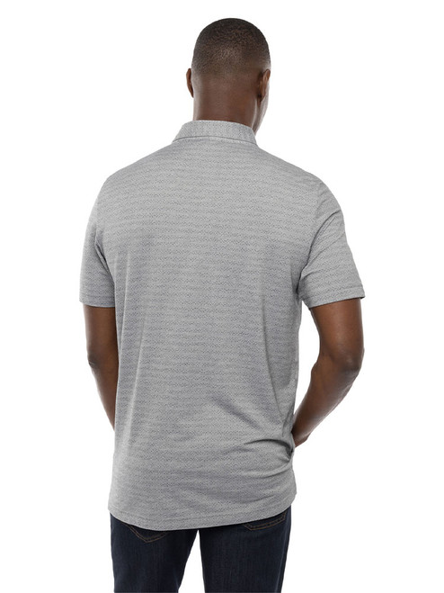 Oakley Archive Stripe Polo - Stonewash Blue - Mens | GolfBox